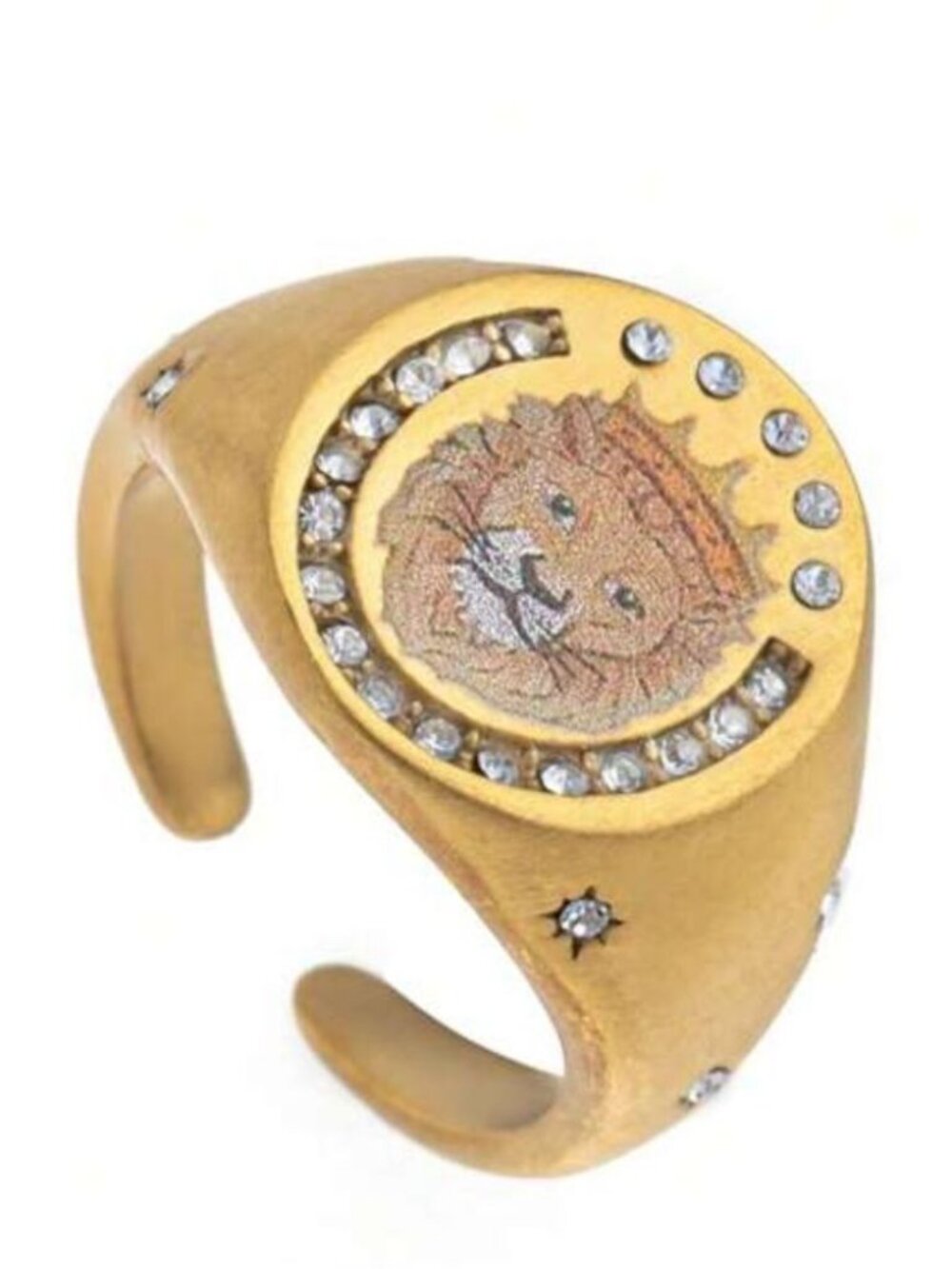 Elegant Gold tigerRing M522